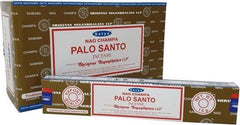 Satya Nag Champa wierrook stokjes Palo Santo geur - 15x - Lichaam in balans - Meditatie - staafjes van 21 cm