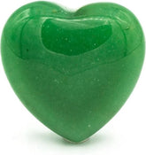 Knuffelsteen Hart - Groene Aventurijn - in een geschenkzakje - edelsteen - per stuk