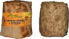 Tradionele Afrikaanse Zwarte Zeep - African Black Soap - Sapore Nero d'Africa - 150g - 100% natuurlijk
