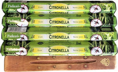 Tulasi Citronella Wierook - Anti Muggen - Citronella - Wierook
