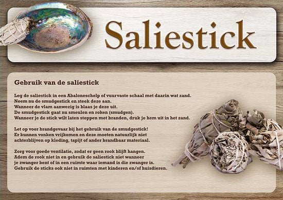 Witte Salie Smudge Fakkel (1 stuk)