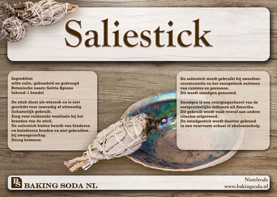 Witte Salie Smudge Fakkel (1 stuk)
