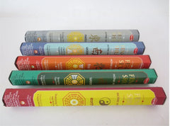 HEM - Giftpack Feng Shui Wierook - 5 doosjes wierook stokjes (100 stokjes totaal) - incl. Handleiding
