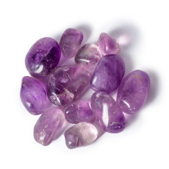 Amethist trommelsteen, edelsteen 500 gram
