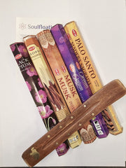 HEM Herfst Wierook Assortiment - 5 heerlijke geuren - wierook stokjes - Black Opium - Cinnamon - Musk - Opium - Palo Santo